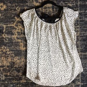 LC summer blouse black and white